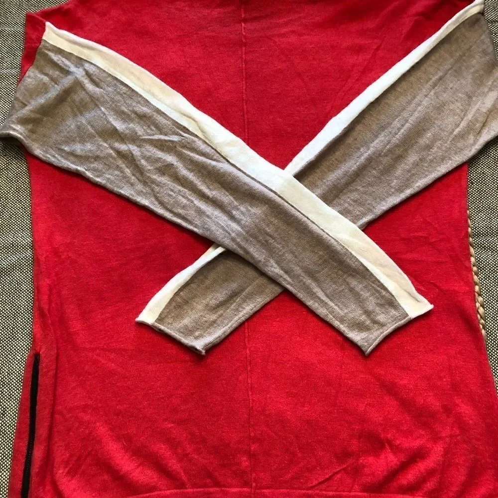 C&C California Colorblock Sweater Medium - Picture 4 of 5